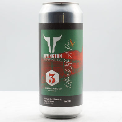 RIVINGTON x 3 SONS - LETTERS WITH A PEN 10%