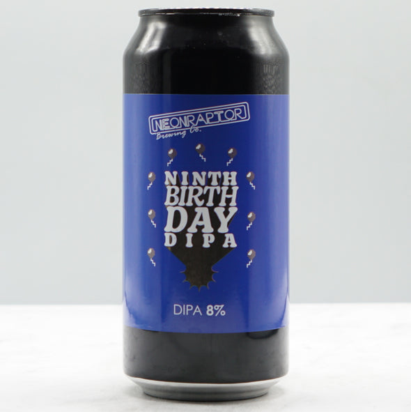 NEON RAPTOR - NINTH BIRTHDAY DIPA 8%